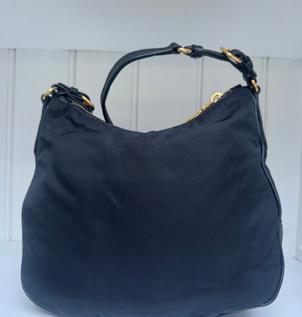 Prada cloth shoulder bag