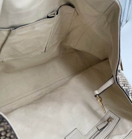 Gucci Soho phyton leather shoulder bag