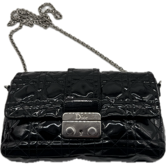 Dior miss Dior patent crossbody leather bag