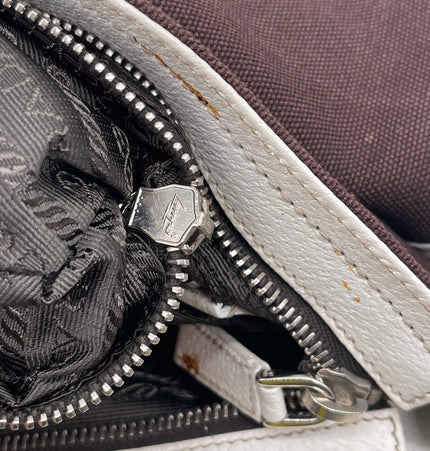 Prada pocket shoulder bag