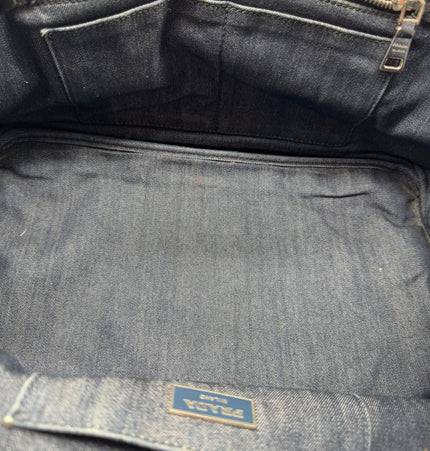 Prada denim studded Canada handbag