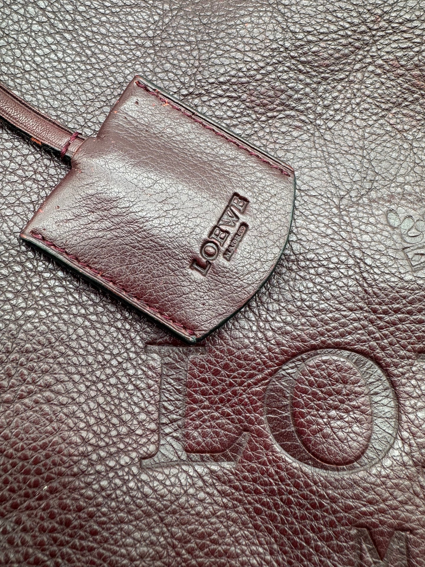 Loewe logo crossbody bag