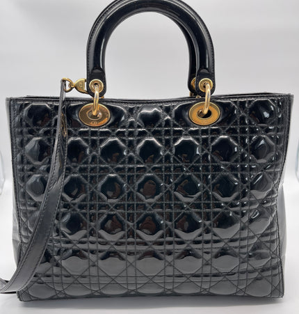 Dior lady Dior large handbag
