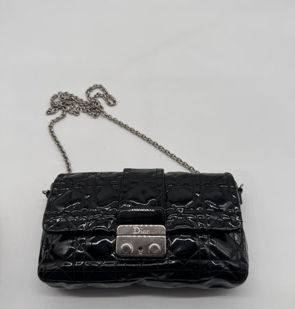 Dior miss Dior patent crossbody leather bag