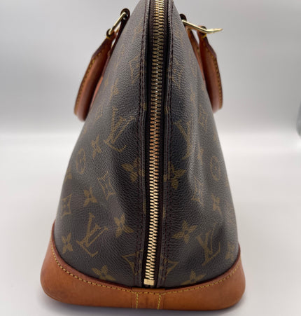 Sac à main Louis Vuitton Alma en toile monogrammée