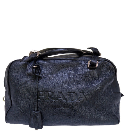 Prada vitello leather handbag