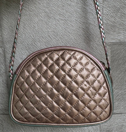 Gucci laminated crossbody bag