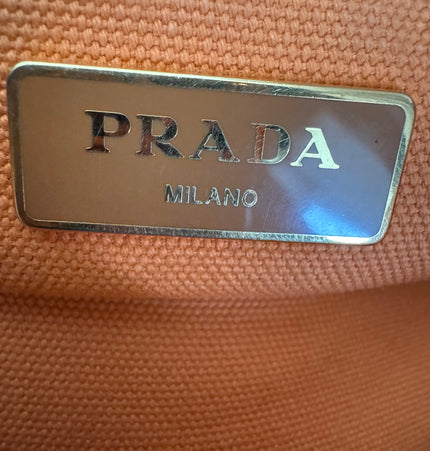 Prada canapa handbag