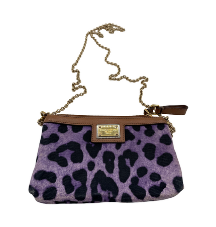 Dolce and Gabbana mini denim crossbody bag