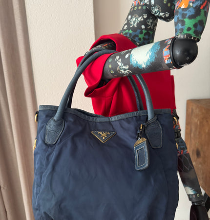 Prada nylon shoulder bag