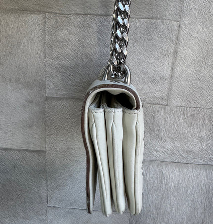 Sac bandoulière Prada à chaîne et rivets