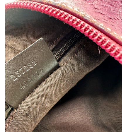 Gucci leather shoulder bag