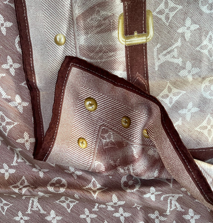 Louis Vuitton silk scarf