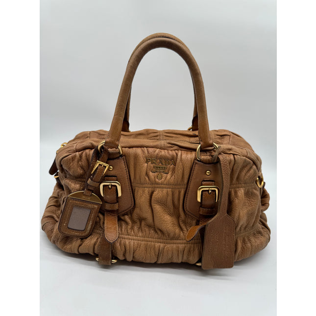 Dior deer skin leather bag