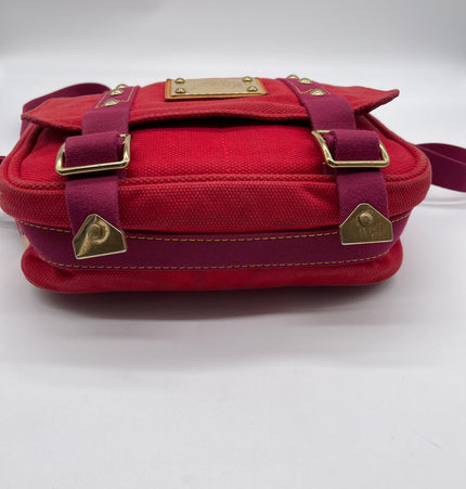 Louis Vuitton denim crossbody bag