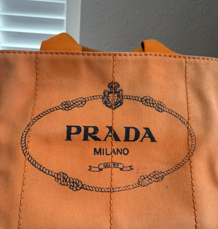 Prada canapa handbag