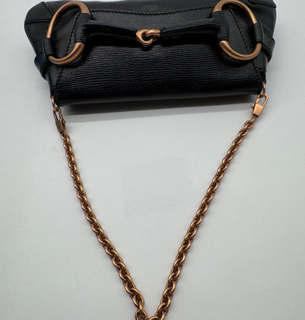 Gucci horse bit shoulder bag