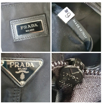 Prada light weight travel bag