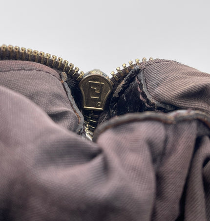 FENDI  large zucca shoulder bag