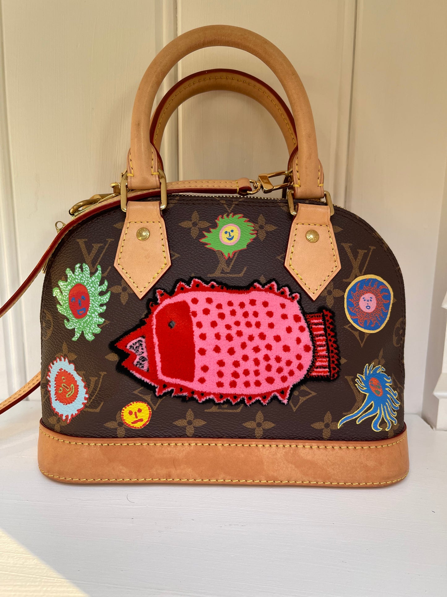 Louis Vuitton x yayoi kusama limited edition crossbody bag