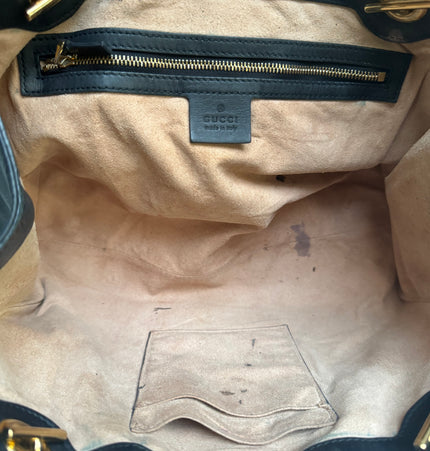 Gucci bee padlock shoulder bag