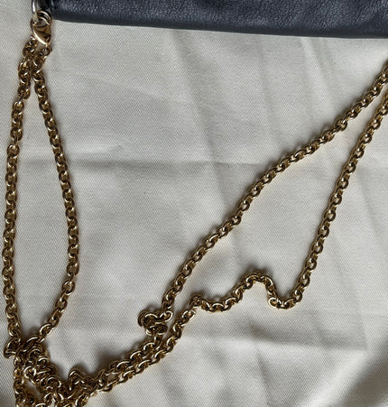 Fendi baguette leather crossbody/shoulder bag