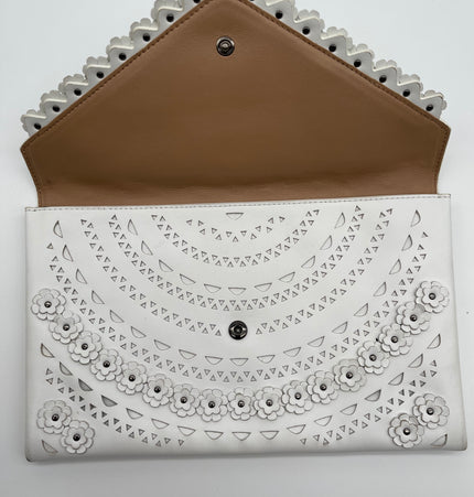 ALAIA Lederclutch