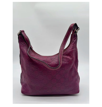 Gucci leather shoulder bag