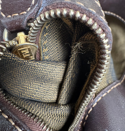 Fendi vintage cloth shoulder bag