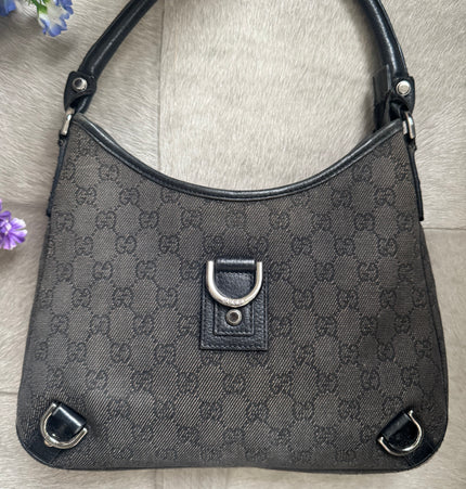 Gucci D ring shoulder bag