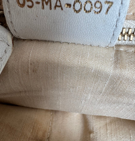 Dior lady Dior double handle handbag