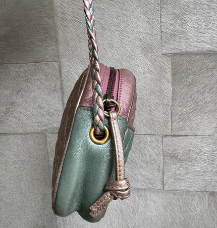 Gucci laminated crossbody bag