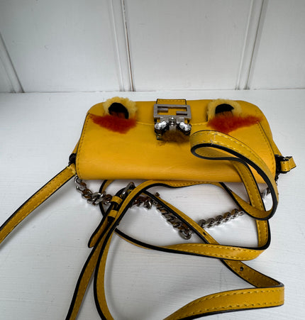 Fendi mini baguette monster bag