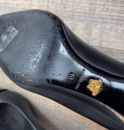 Versace kitten heels