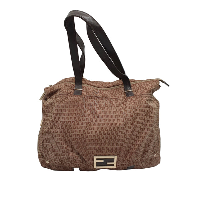 Fendi large cloth tote bag