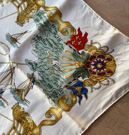 Hermes silk scarf Voiles de Lumiere