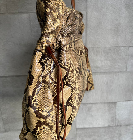 Prada phyton shoulder bag