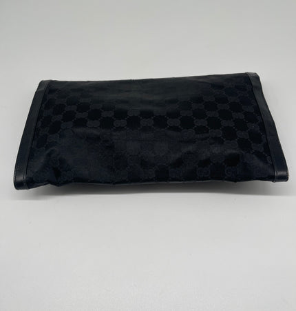 Gucci satin vintage clutch bag