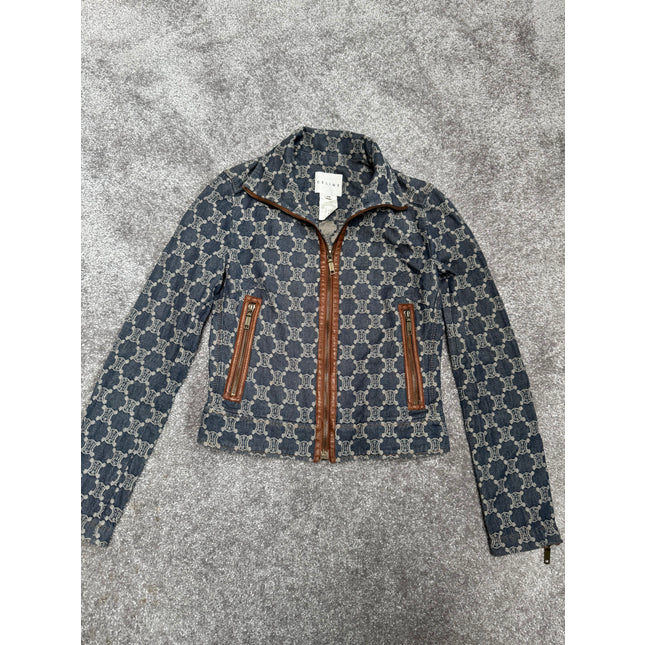 Celine triomphe denim jacket