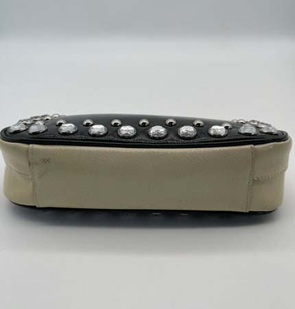 PRADA mini saffiano leather shoulder bag