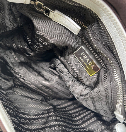 Prada pocket shoulder bag