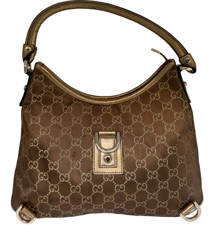 Gucci D ring shoulder bag