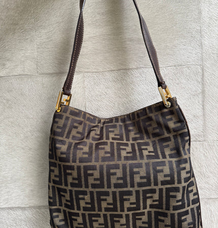 Fendi vintage cloth shoulder bag
