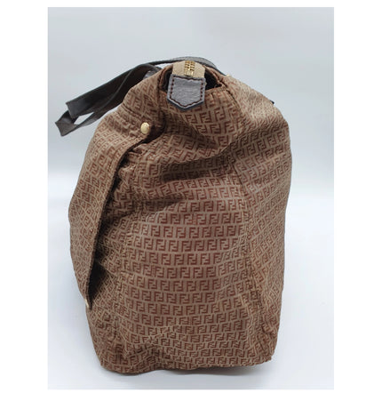 Fendi large cloth tote bag