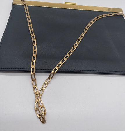 Celine clasp shoulder bag