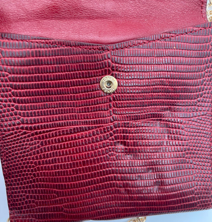 FENDI mini wallet with added chain strap