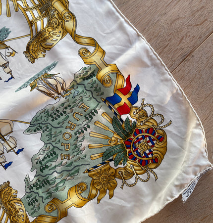 Hermes silk scarf Voiles de Lumiere