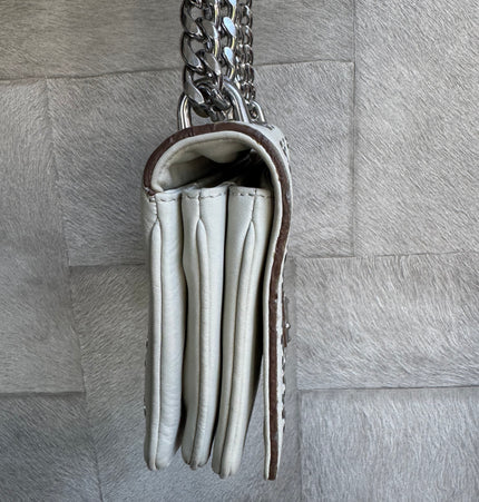 Sac bandoulière Prada à chaîne et rivets