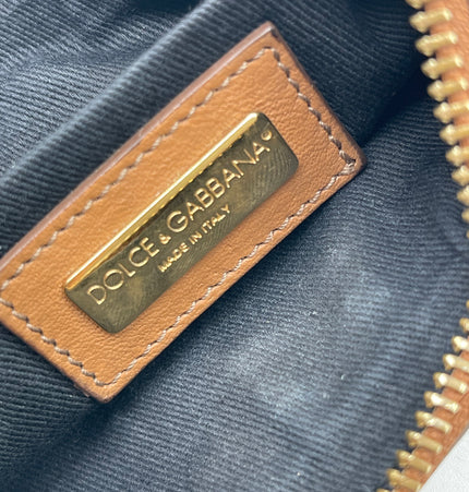 Dolce and Gabbana mini denim crossbody bag