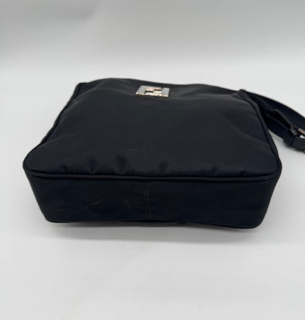 Sac bandoulière Fendi en tissu avec logo